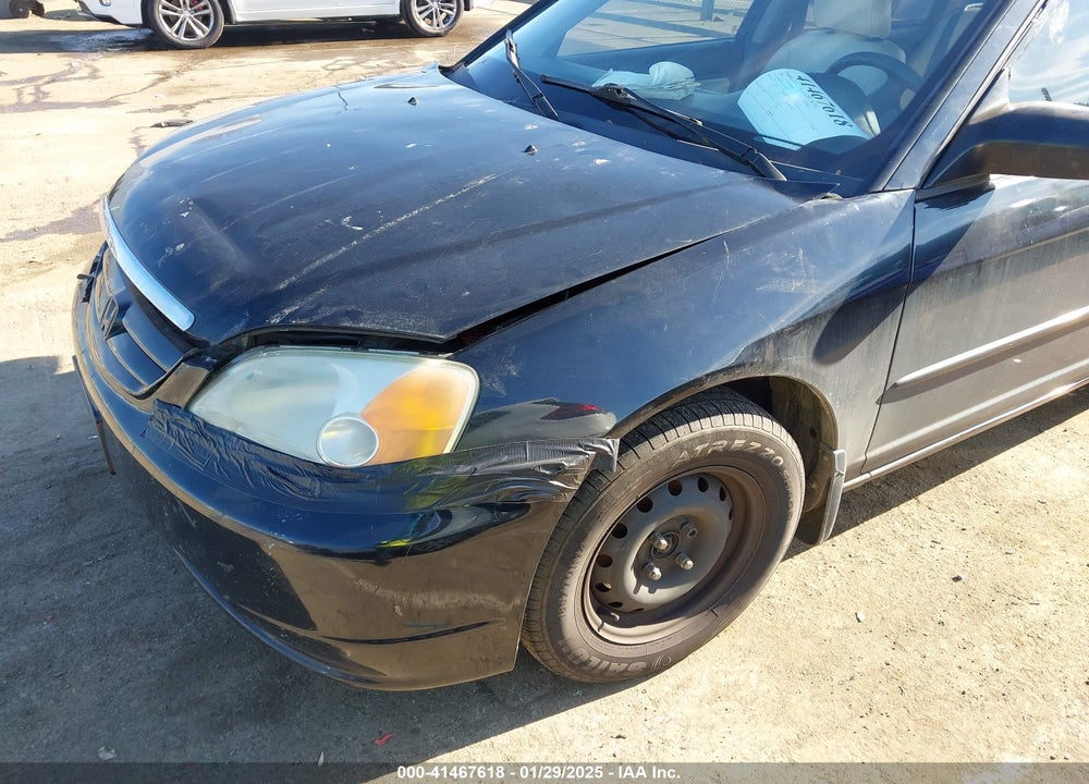 2002 HONDA CIVIC LX VIN: 1HGES16502L050263