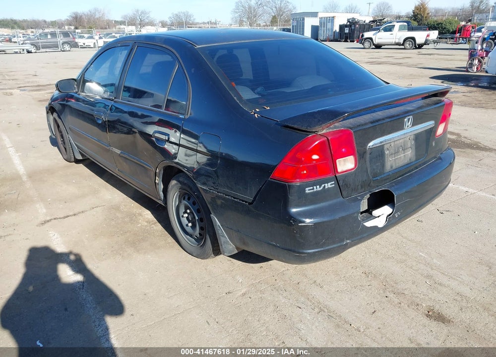 2002 HONDA CIVIC LX VIN: 1HGES16502L050263