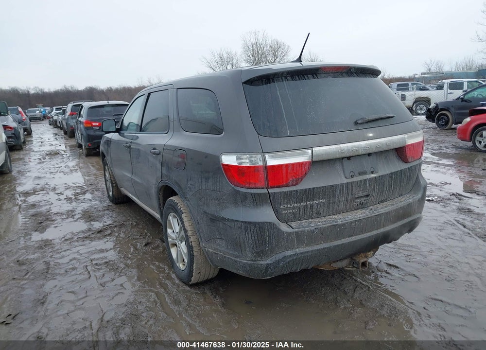 2013 DODGE DURANGO SXT VIN: 1C4RDJAGXDC696450