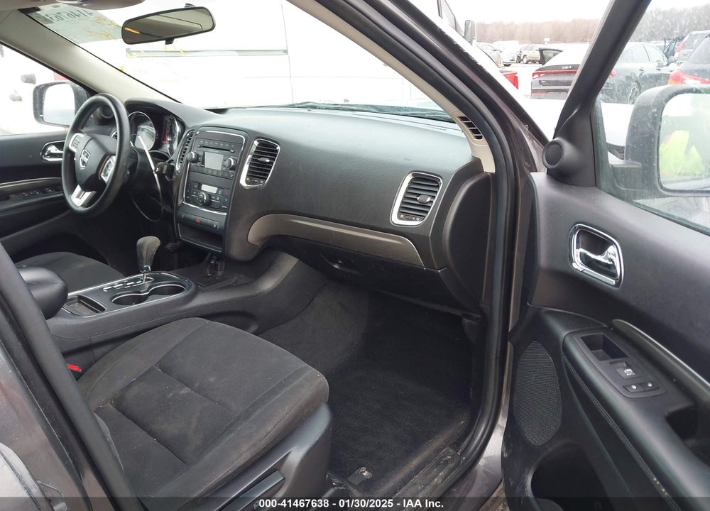 2013 DODGE DURANGO SXT VIN: 1C4RDJAGXDC696450