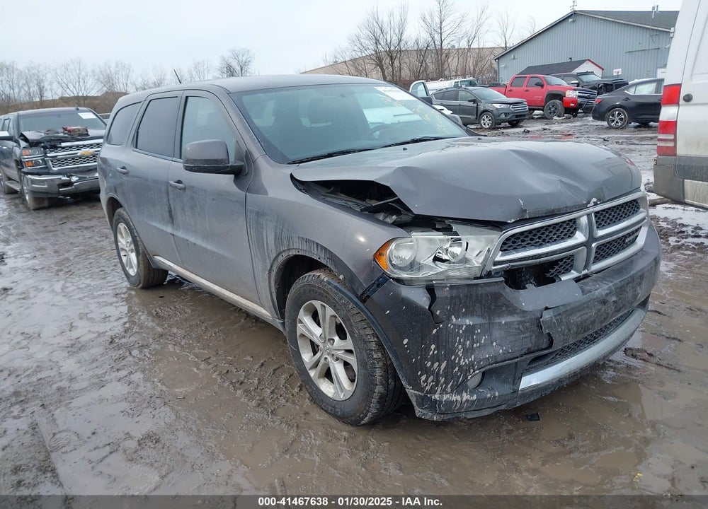 2013 DODGE DURANGO SXT VIN: 1C4RDJAGXDC696450