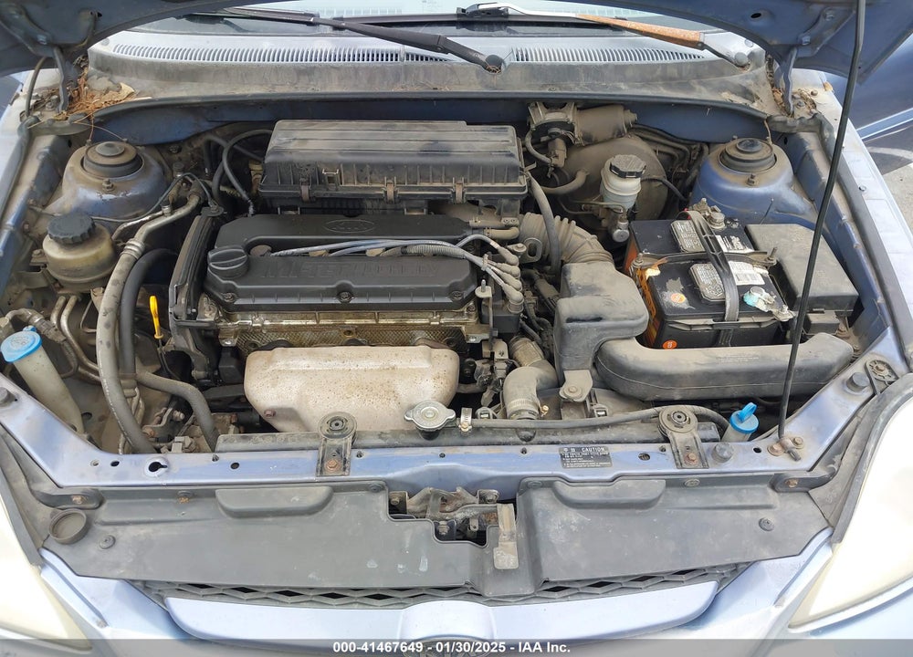 2003 KIA RIO VIN: KNADC125736236506