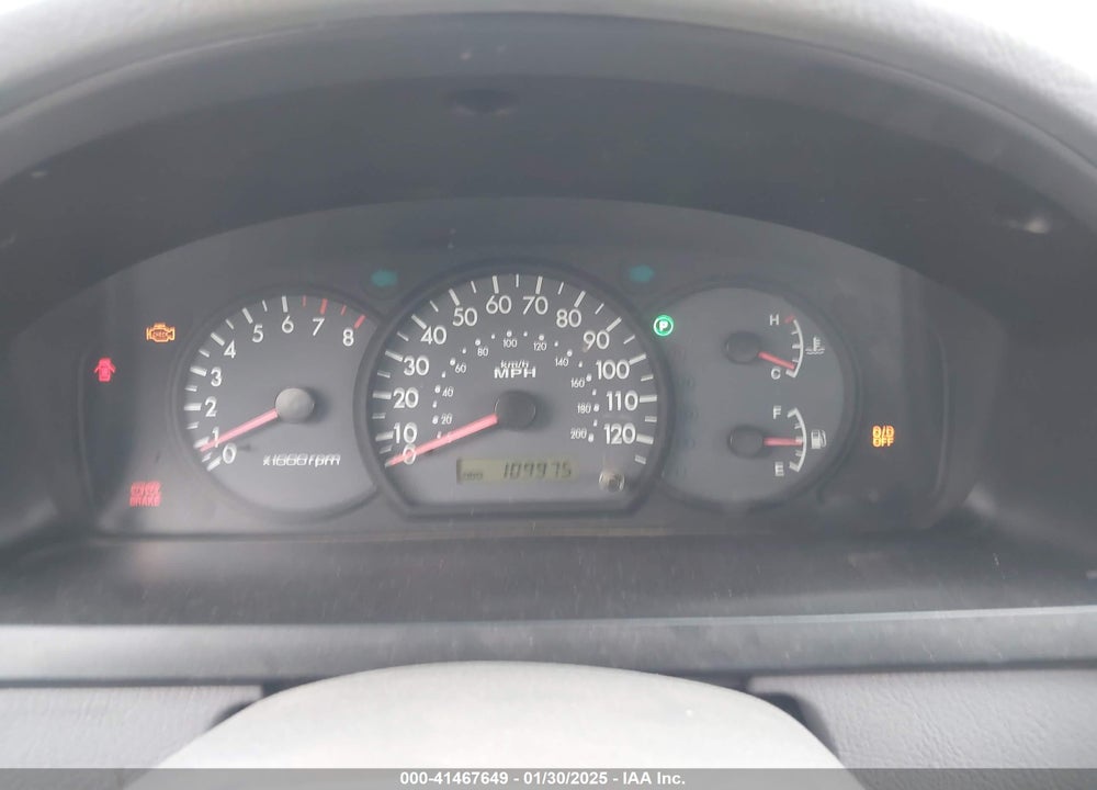 2003 KIA RIO VIN: KNADC125736236506