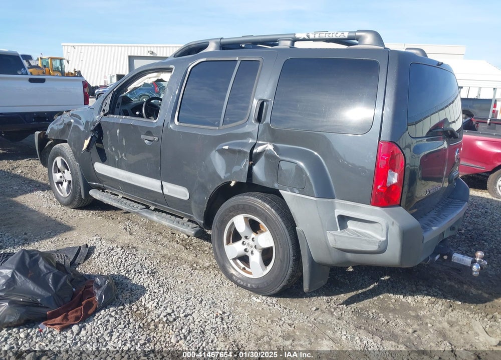 2005 NISSAN XTERRA SE VIN: 5N1AN08U35C650696