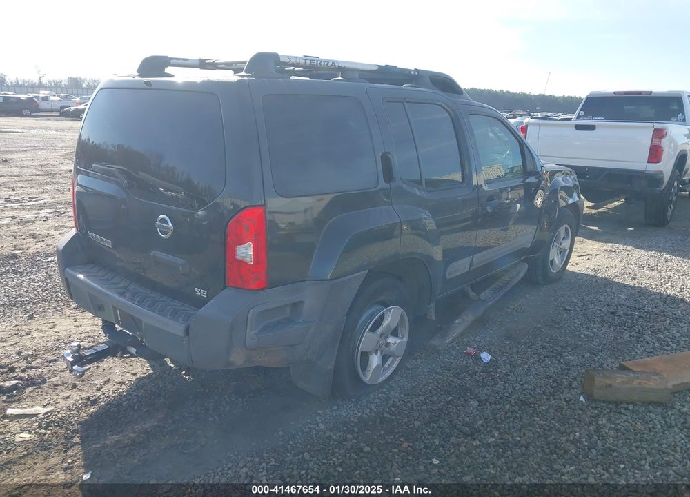 2005 NISSAN XTERRA SE VIN: 5N1AN08U35C650696