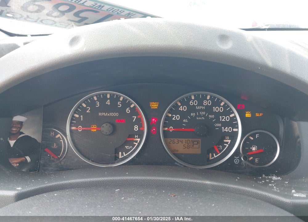 2005 NISSAN XTERRA SE VIN: 5N1AN08U35C650696