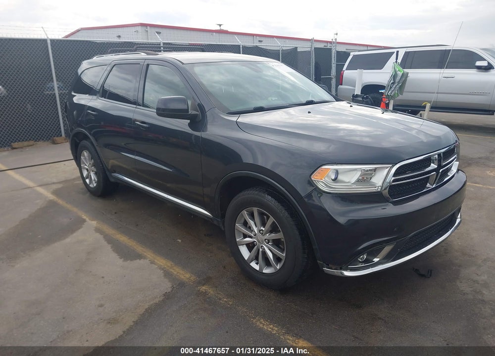 2016 DODGE DURANGO SXT VIN: 1C4RDJAG8GC393414