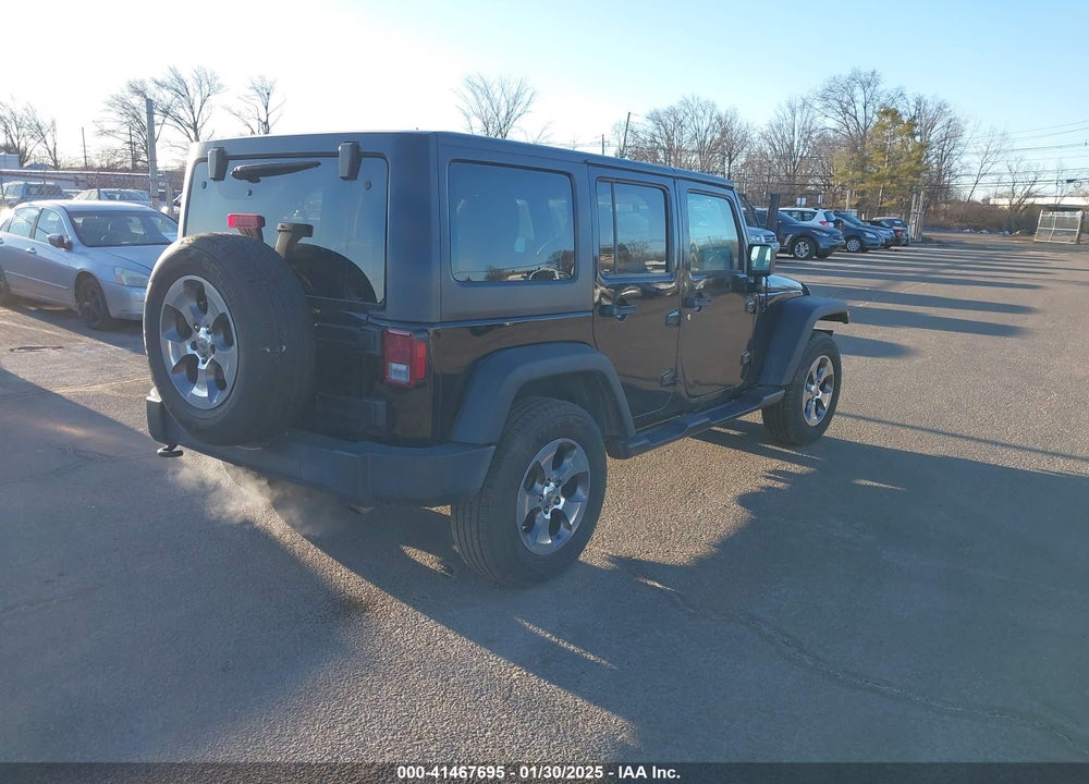 2017 JEEP WRANGLER UNLIMITED SPORT 4X4 VIN: 1C4BJWDG8HL582505
