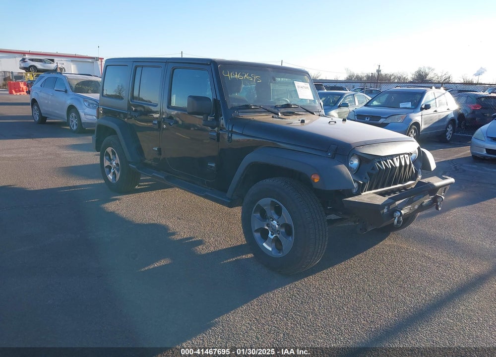 2017 JEEP WRANGLER UNLIMITED SPORT 4X4 VIN: 1C4BJWDG8HL582505