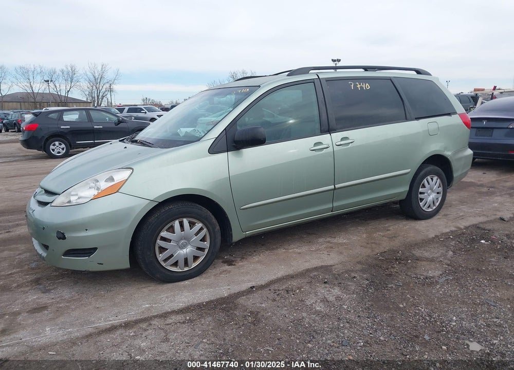 2009 TOYOTA SIENNA LE VIN: 5TDZK23C39S244254