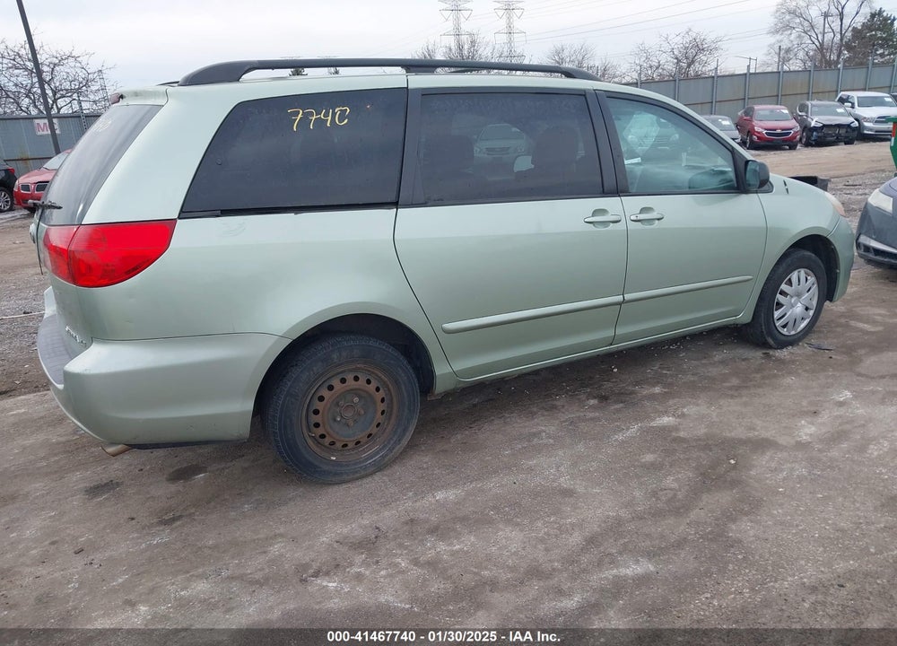 2009 TOYOTA SIENNA LE VIN: 5TDZK23C39S244254