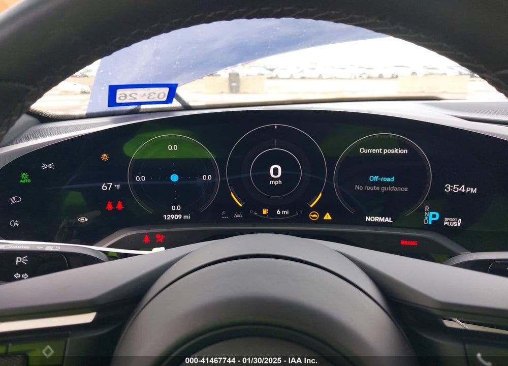 2024 PORSCHE TAYCAN VIN: WP0AA2Y18RSA13268