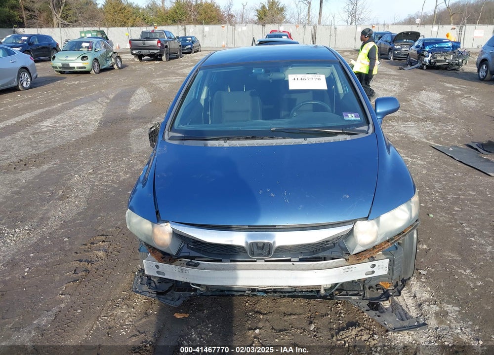 2009 HONDA CIVIC VIN: 2HGFA16689H346459