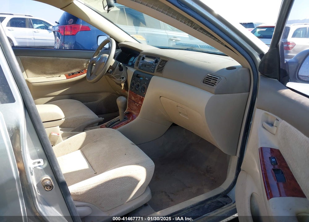 2003 TOYOTA COROLLA LE VIN: JTDBR32E930036587