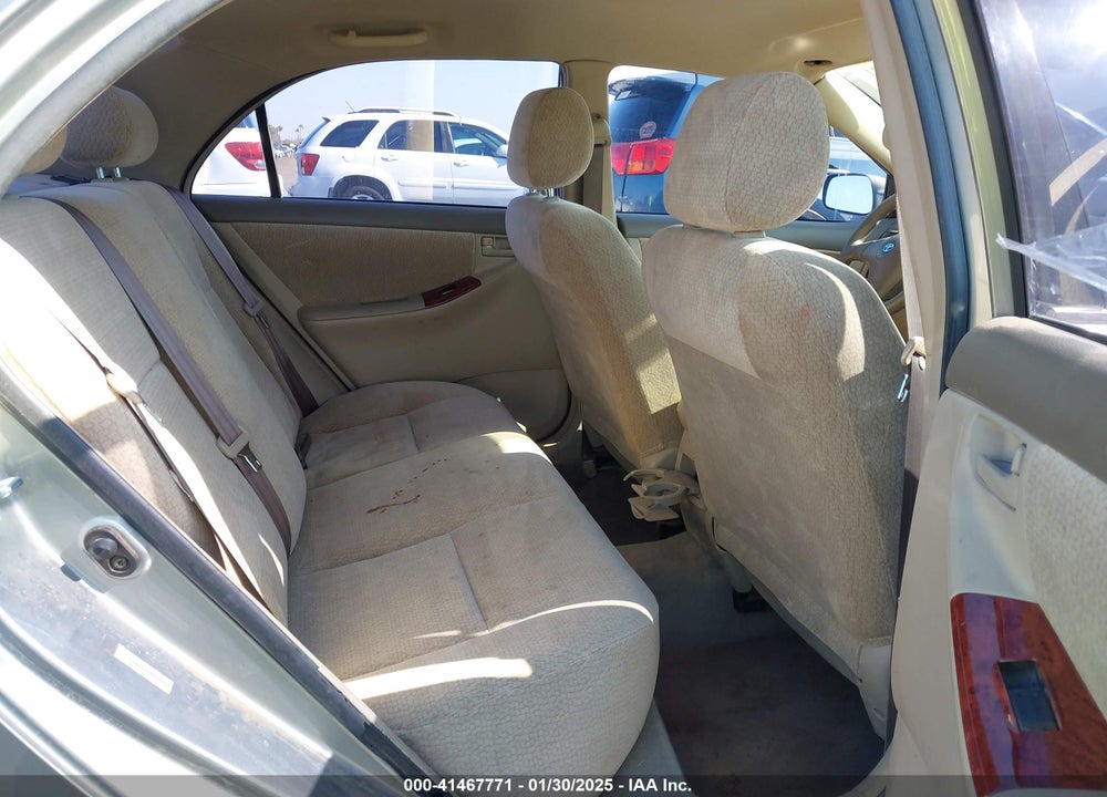 2003 TOYOTA COROLLA LE VIN: JTDBR32E930036587