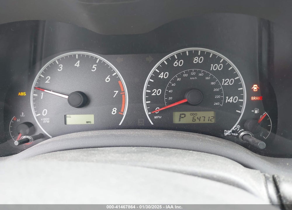 2010 TOYOTA COROLLA LE VIN: 2T1BU4EE8AC527803