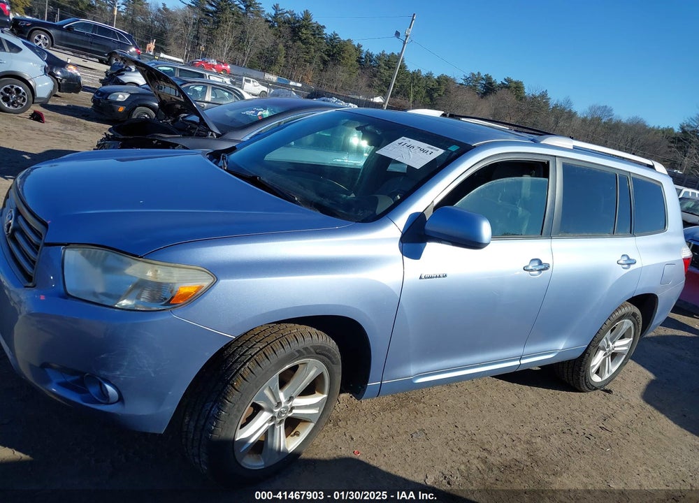 2009 TOYOTA HIGHLANDER LIMITED VIN: JTEES42A992121121