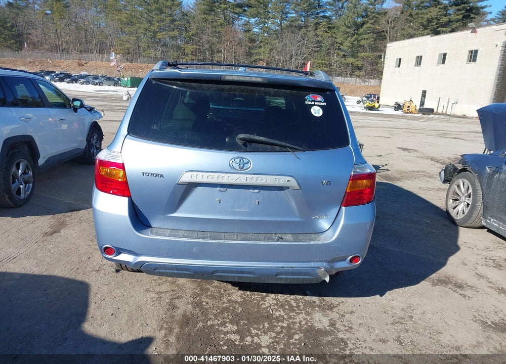 2009 TOYOTA HIGHLANDER LIMITED VIN: JTEES42A992121121