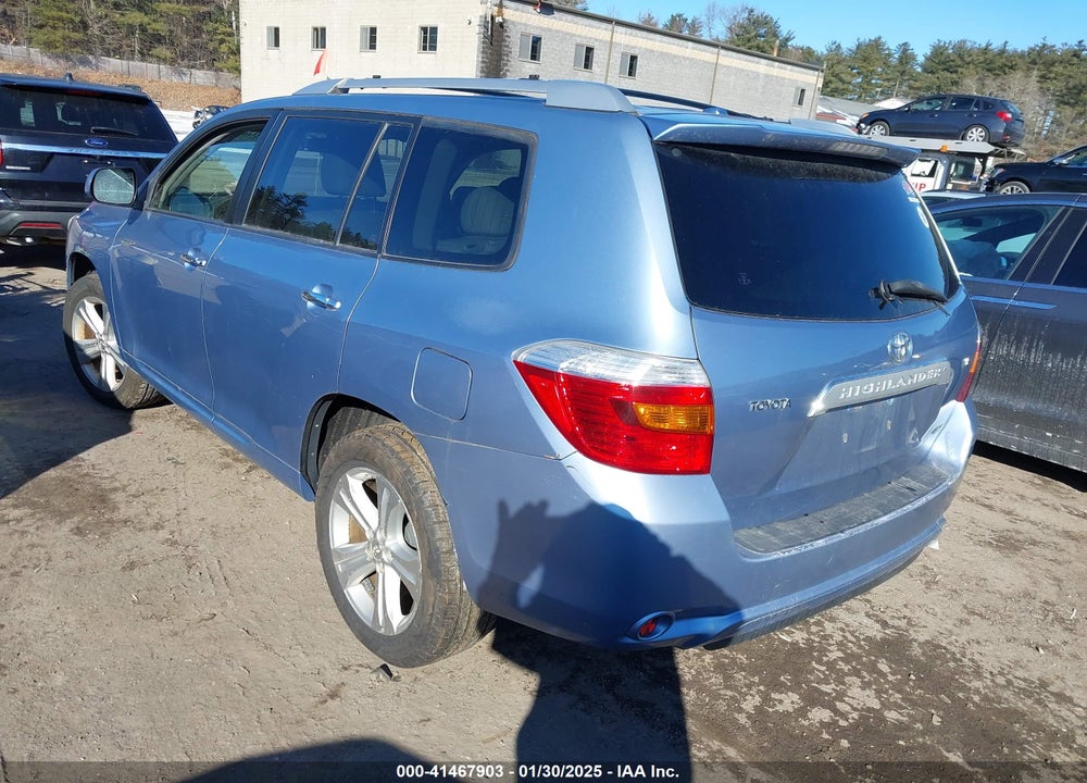 2009 TOYOTA HIGHLANDER LIMITED VIN: JTEES42A992121121