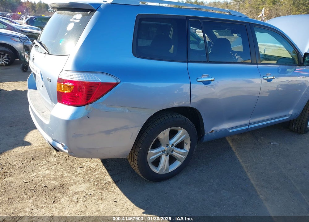 2009 TOYOTA HIGHLANDER LIMITED VIN: JTEES42A992121121