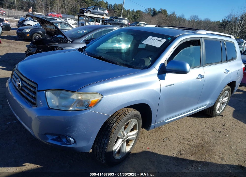 2009 TOYOTA HIGHLANDER LIMITED VIN: JTEES42A992121121