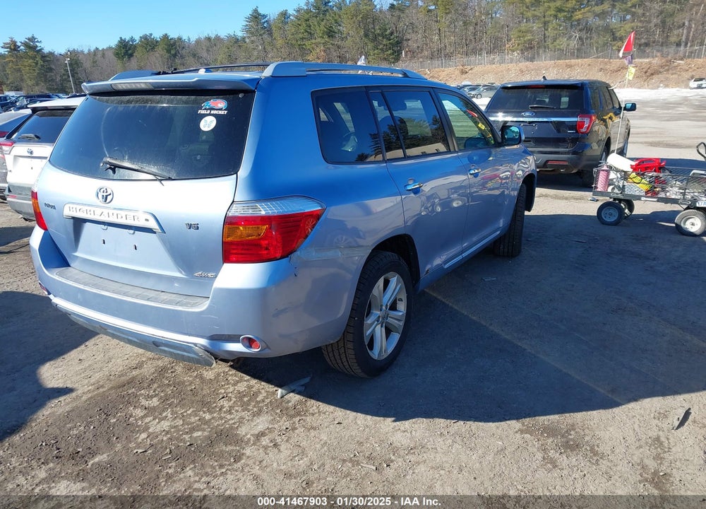 2009 TOYOTA HIGHLANDER LIMITED VIN: JTEES42A992121121