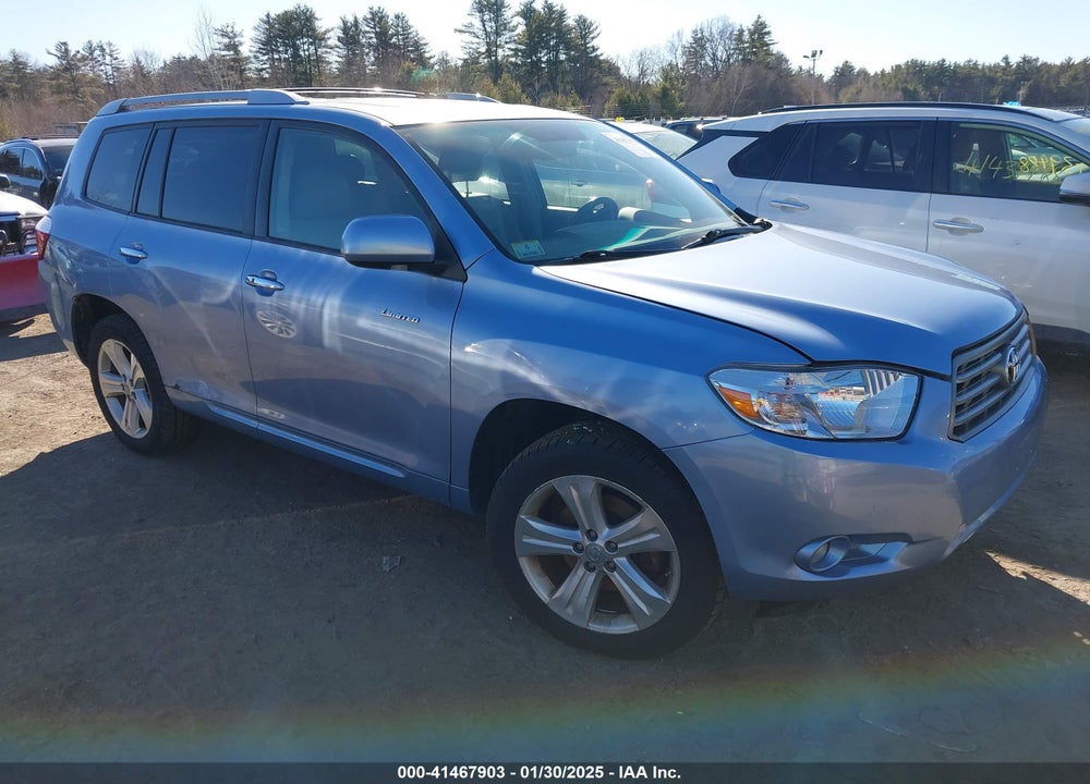 2009 TOYOTA HIGHLANDER LIMITED VIN: JTEES42A992121121