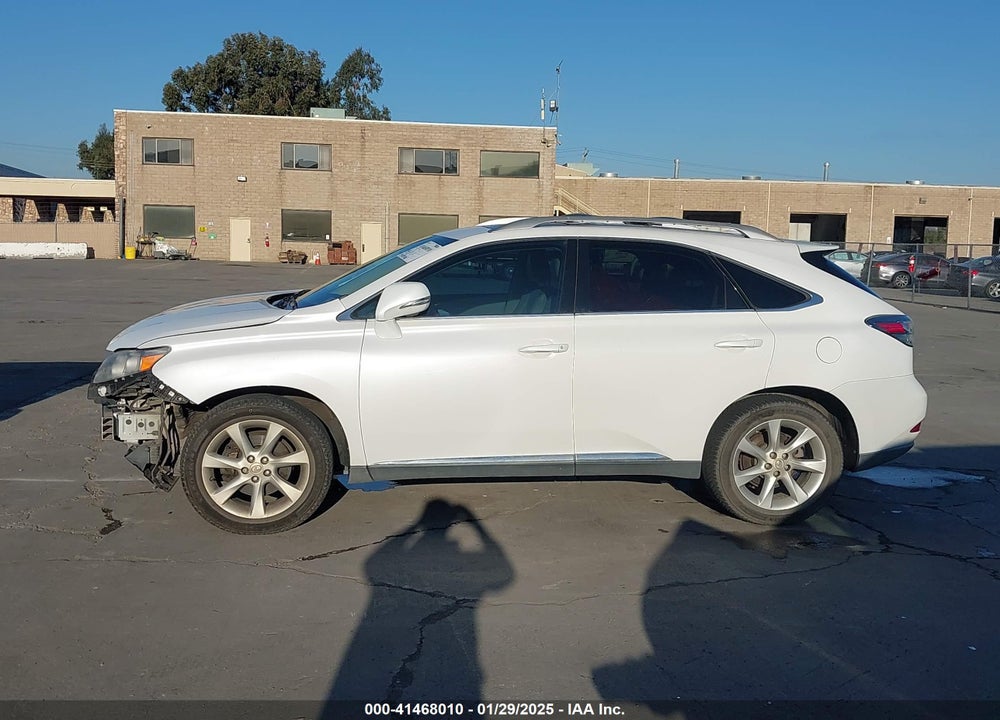 2010 LEXUS RX 350 VIN: 2T2BK1BA7AC068510