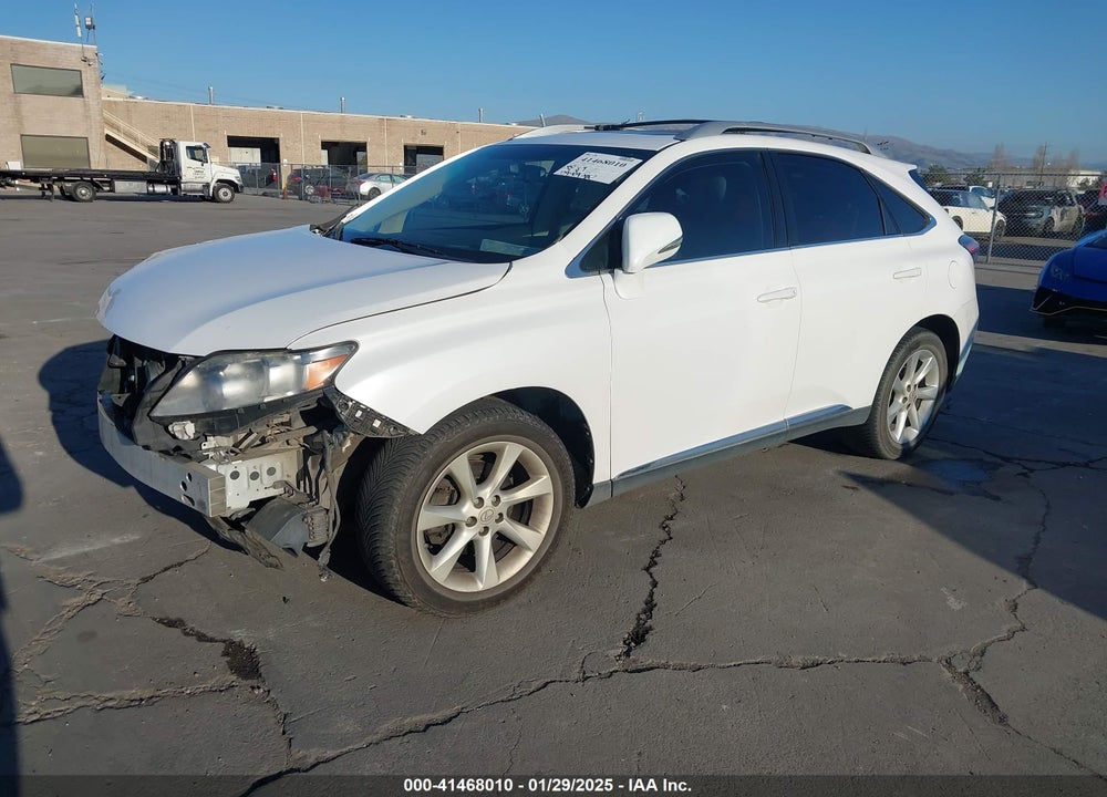 2010 LEXUS RX 350 VIN: 2T2BK1BA7AC068510