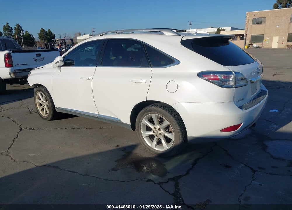 2010 LEXUS RX 350 VIN: 2T2BK1BA7AC068510