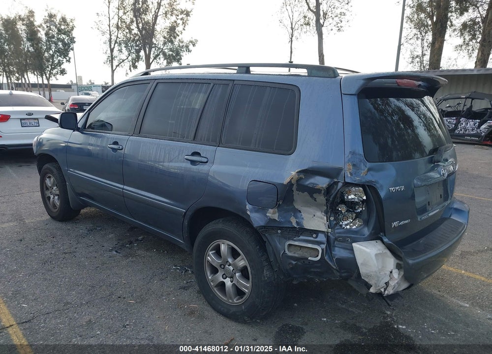 2007 TOYOTA HIGHLANDER V6 VIN: JTEEP21A370202826