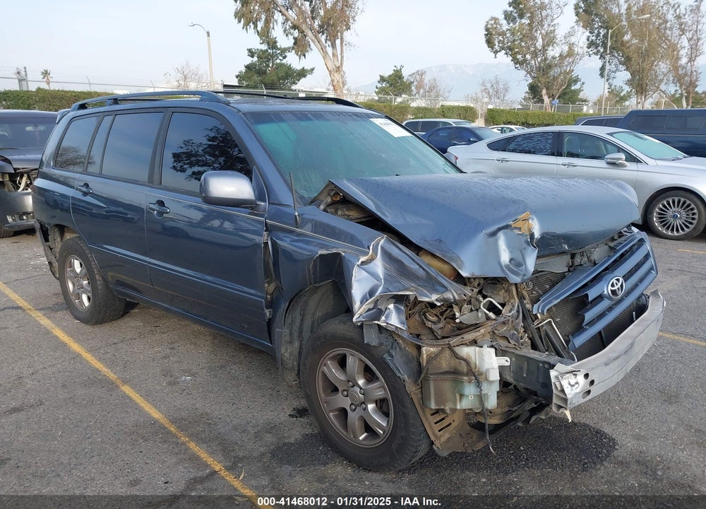 2007 TOYOTA HIGHLANDER V6 VIN: JTEEP21A370202826