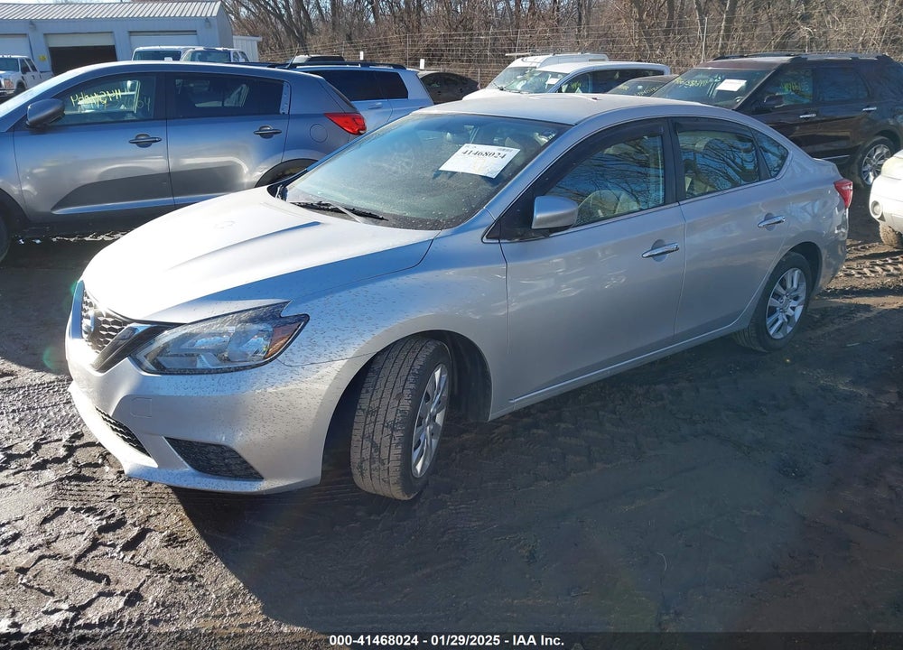 2016 NISSAN SENTRA S VIN: 3N1AB7AP0GY226738