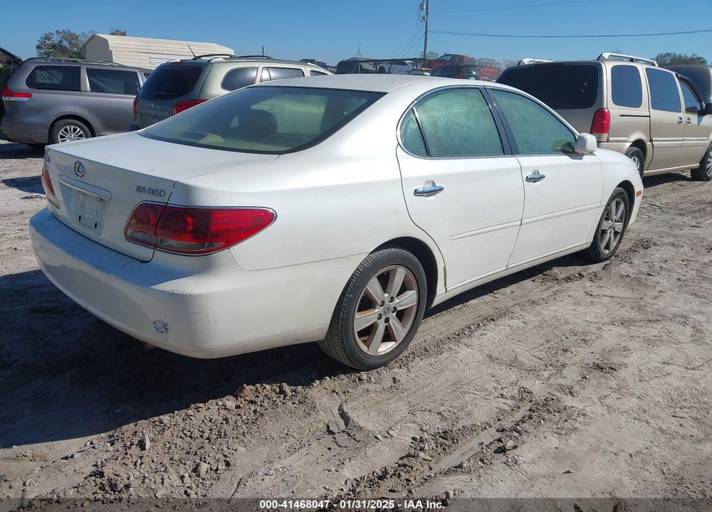 2006 LEXUS ES 330 VIN: JTHBA30G665148099