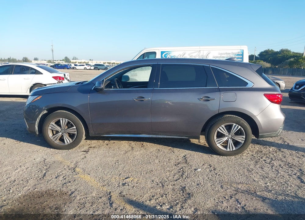 2019 ACURA MDX VIN: 5J8YD3H30KL009923
