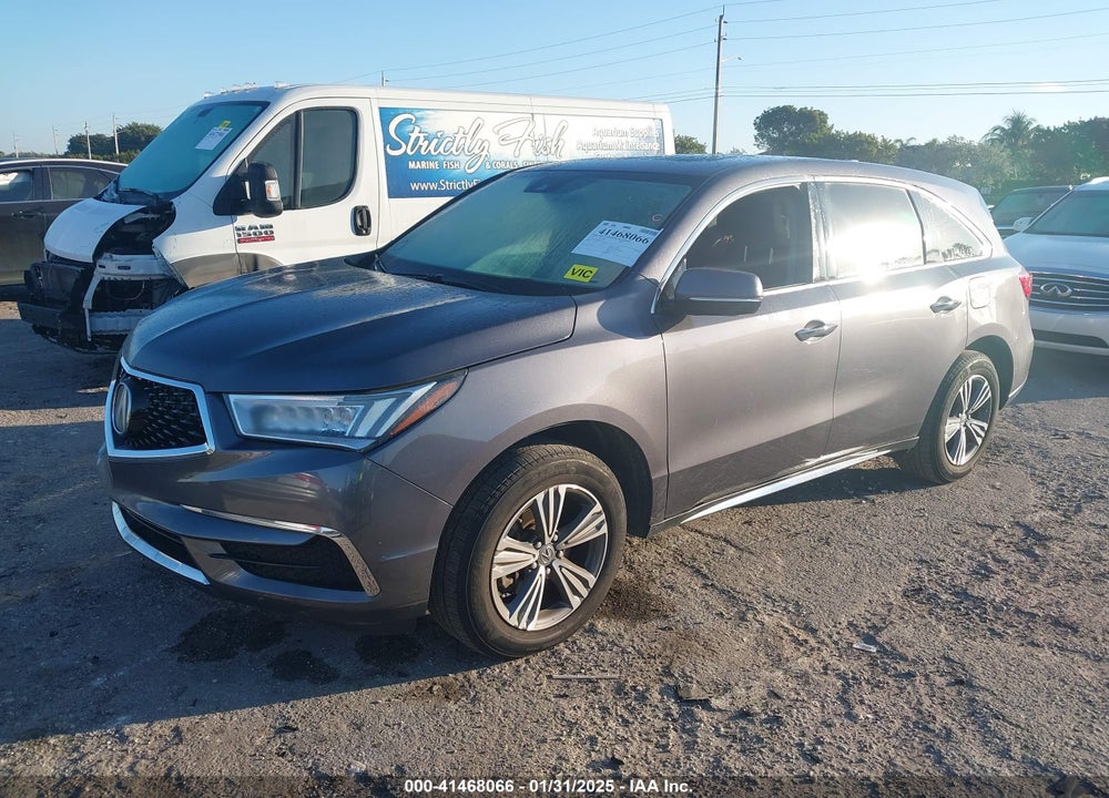 2019 ACURA MDX VIN: 5J8YD3H30KL009923