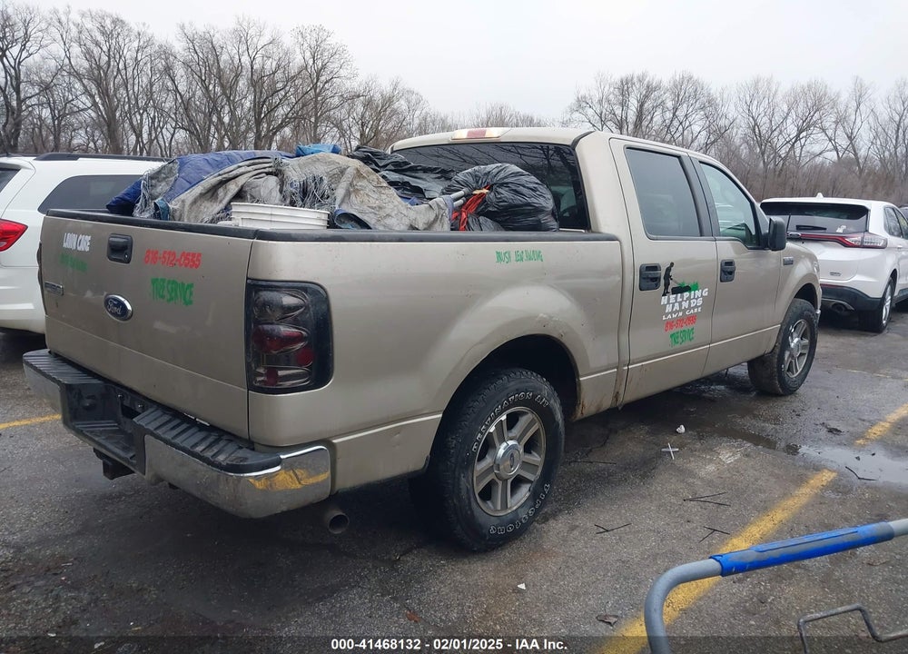 2008 FORD F-150 VIN: 1FTPW12V78FB92425