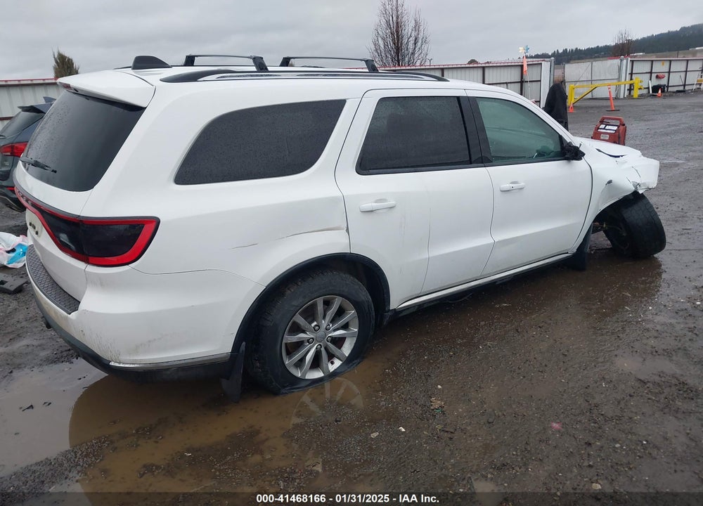 2017 DODGE DURANGO SXT AWD VIN: 1C4RDJAG4HC871653