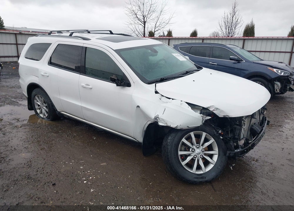 2017 DODGE DURANGO SXT AWD VIN: 1C4RDJAG4HC871653