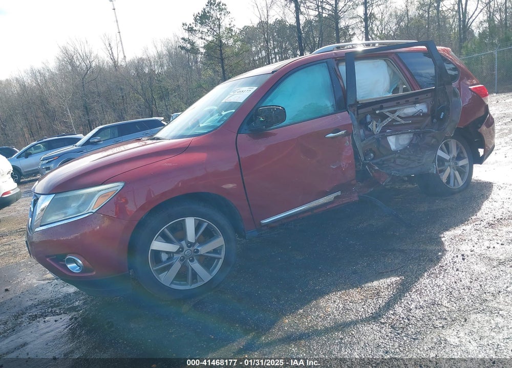 2013 NISSAN PATHFINDER VIN: 5N1AR2MN0DC629317