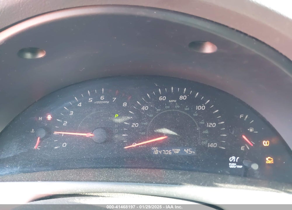2007 TOYOTA CAMRY LE VIN: 4T1BE46K37U086543