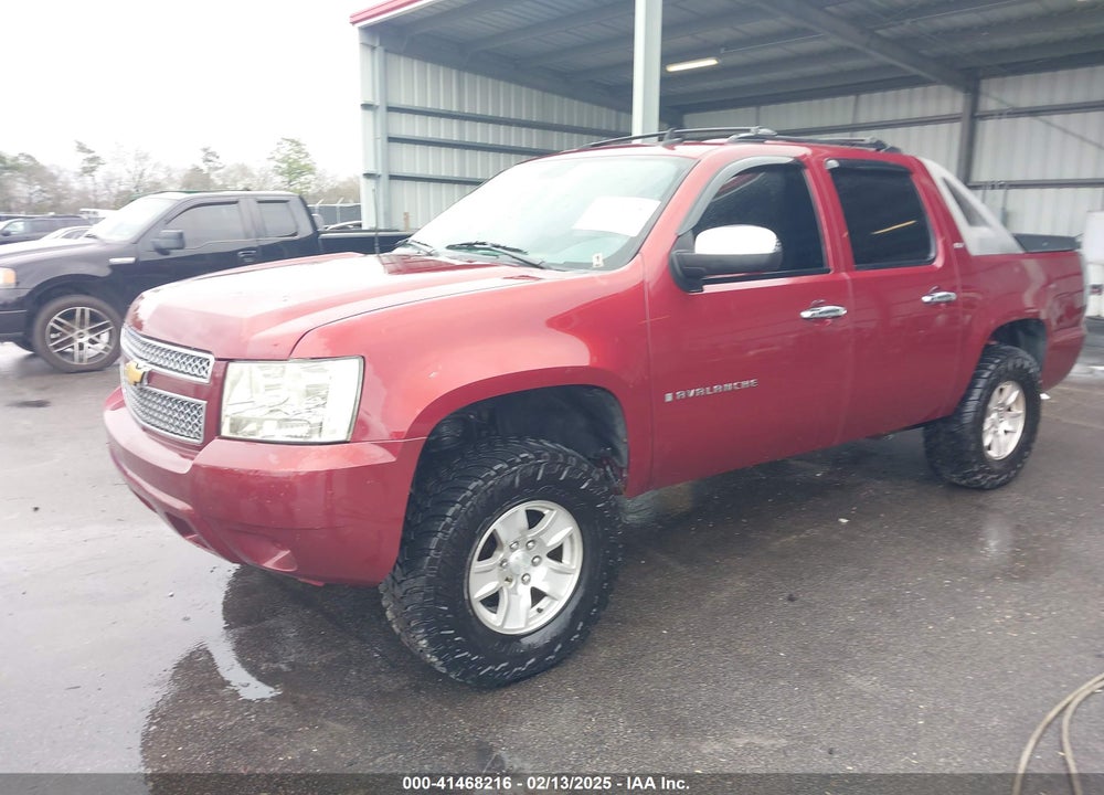 2008 CHEVROLET AVALANCHE 1500 VIN: 3GNEC120X8G299964