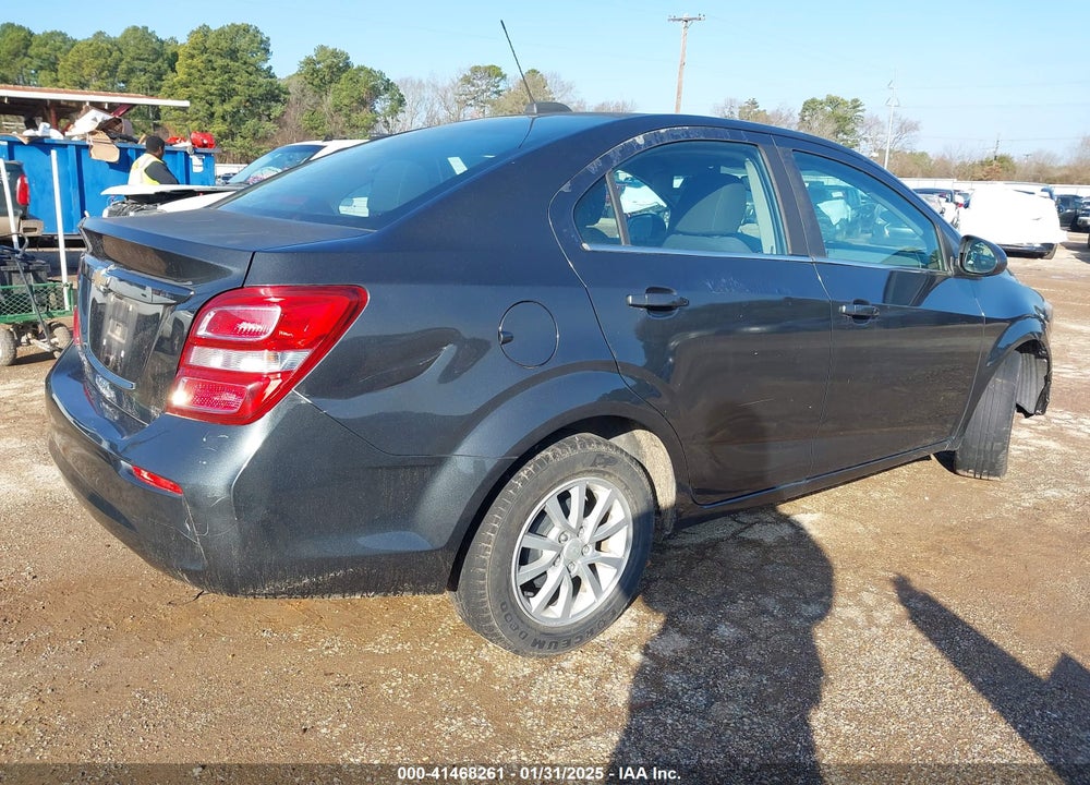 2017 CHEVROLET SONIC VIN: 1G1JD5SHXH4112665