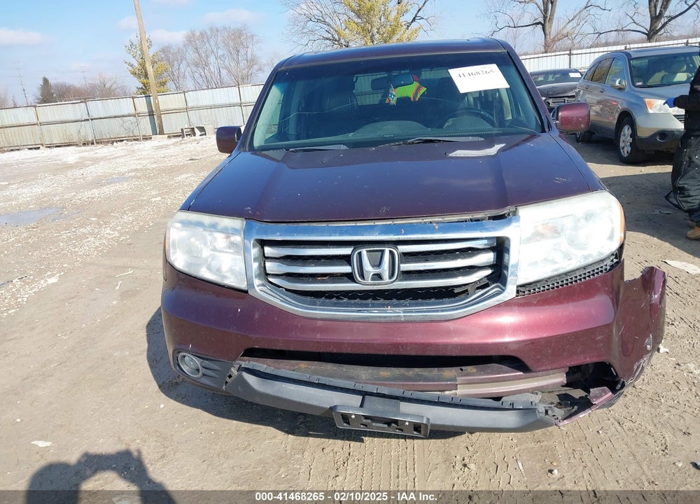 2012 HONDA PILOT EX-L VIN: 5FNYF4H53CB073765