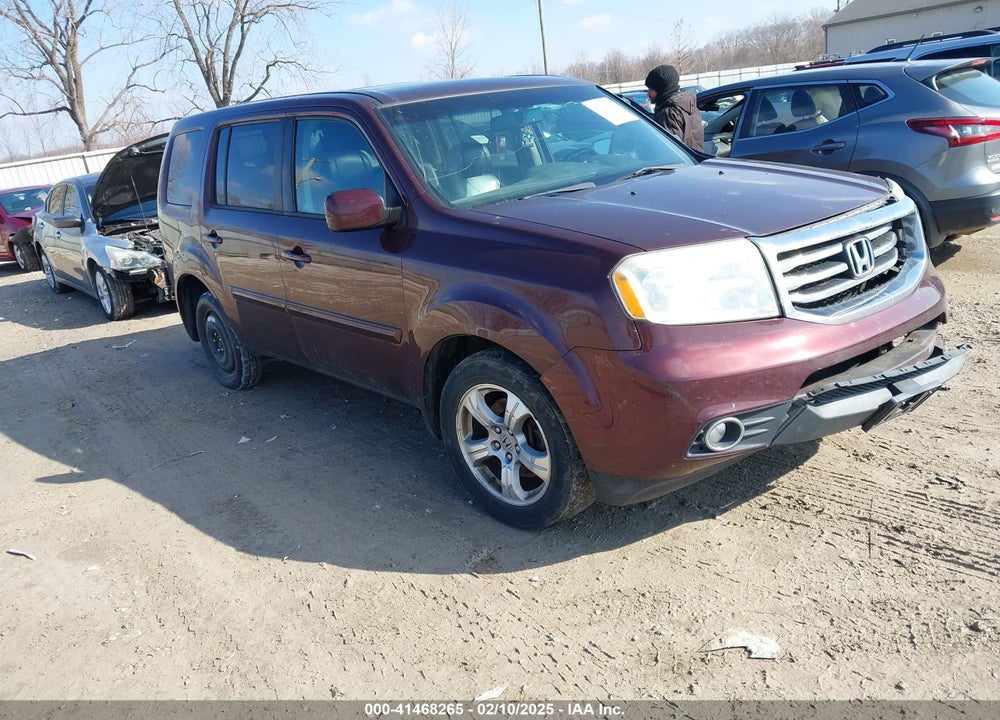 2012 HONDA PILOT EX-L VIN: 5FNYF4H53CB073765