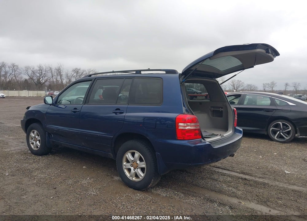 2002 TOYOTA HIGHLANDER V6 VIN: JTEHF21A420055134