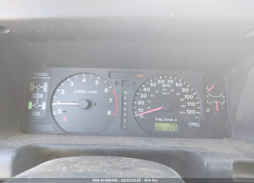1999 ISUZU TROOPER S VIN: JACDJ58X7X7922164