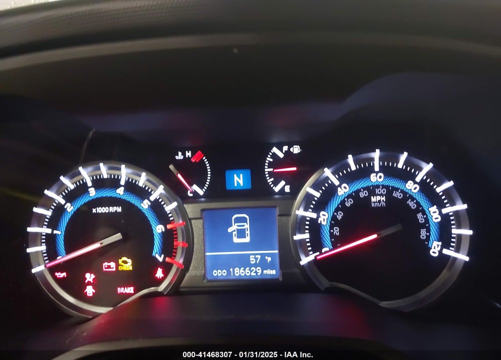 2015 TOYOTA 4RUNNER VIN: JTEZU5JR2F5101537