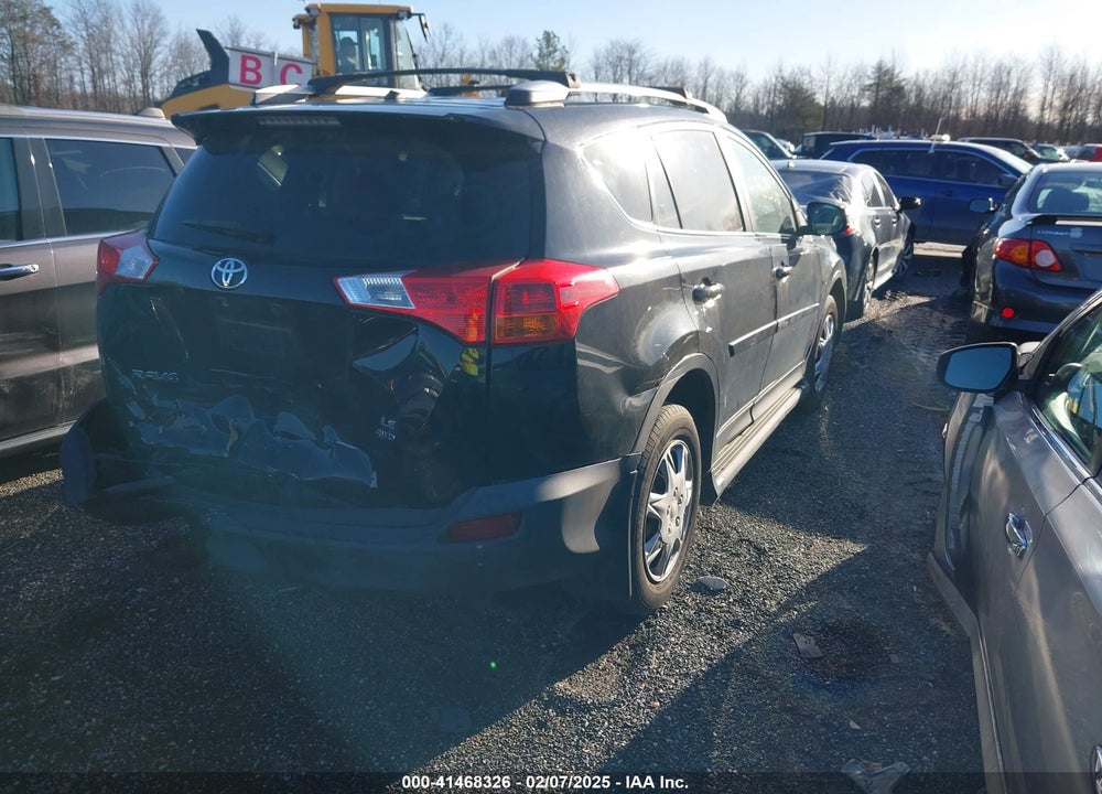 2013 TOYOTA RAV4 VIN: 2T3BFREV0DW008827