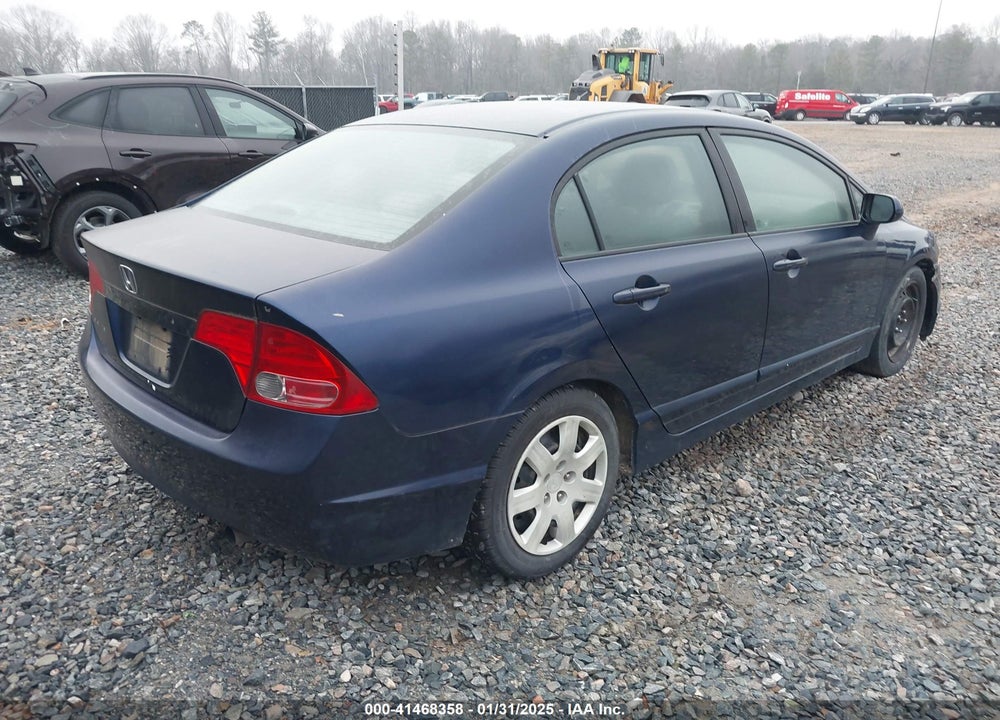 2008 HONDA CIVIC LX VIN: 1HGFA16588L050057